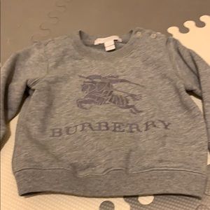 Burberry Sweatshirt- Gray